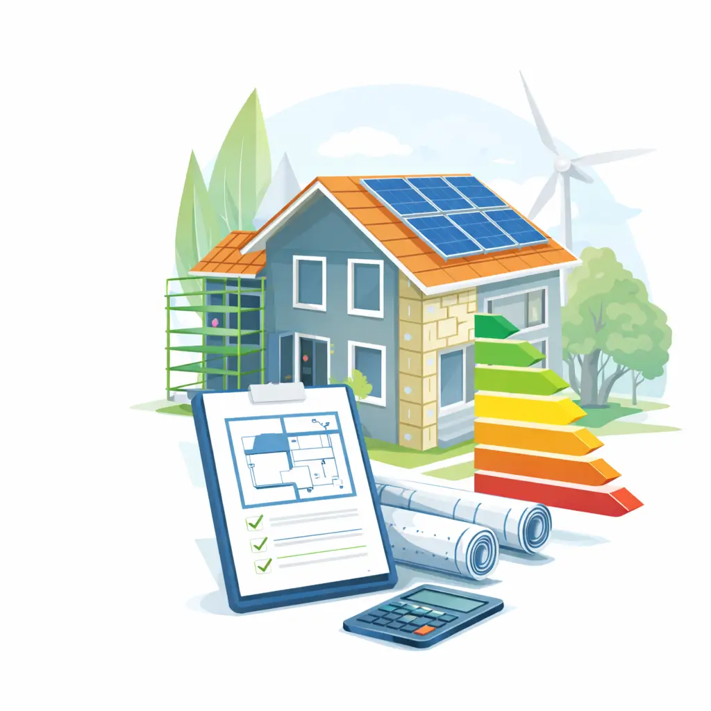 Energetische Analyse eines Hauses